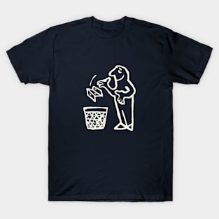 stop bureaucracy trash  can bin T-Shirt